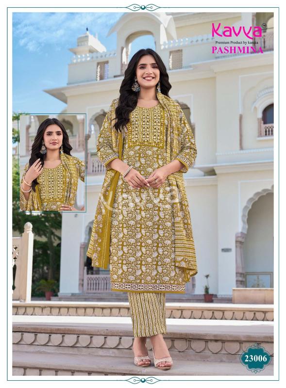 Kavya pashmina vol 23 wholesale market in jaipur for kurtis